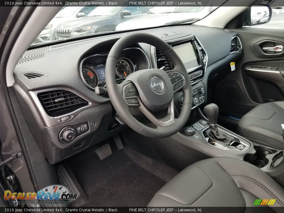 2019 Jeep Cherokee Limited 4x4 Granite Crystal Metallic / Black Photo #7