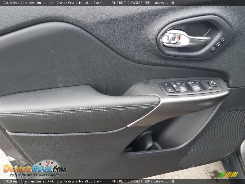 2019 Jeep Cherokee Limited 4x4 Granite Crystal Metallic / Black Photo #8