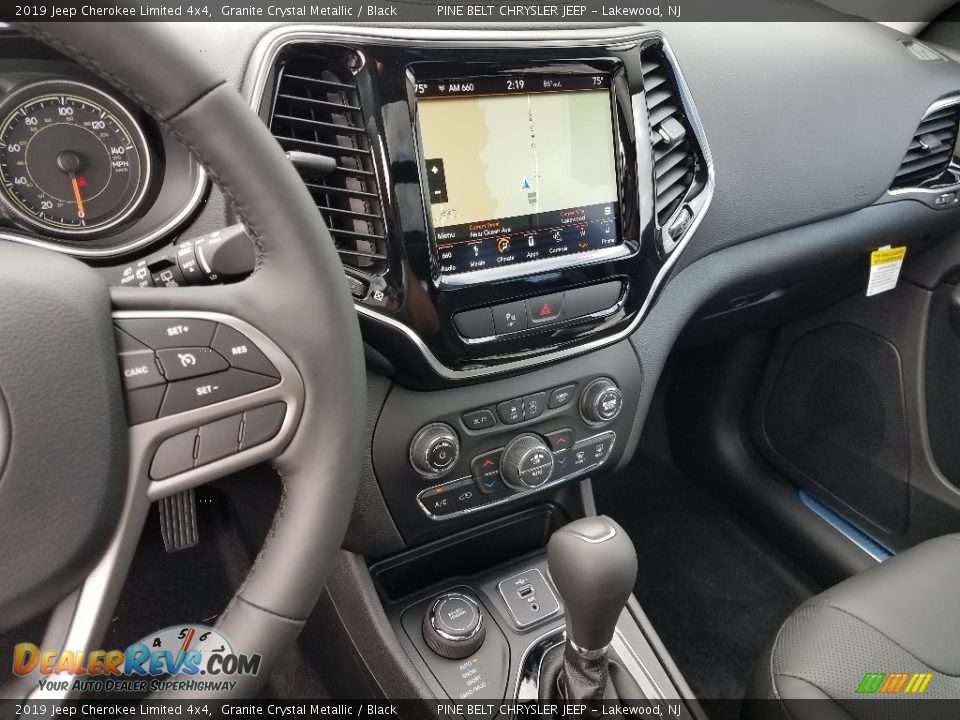 2019 Jeep Cherokee Limited 4x4 Granite Crystal Metallic / Black Photo #10