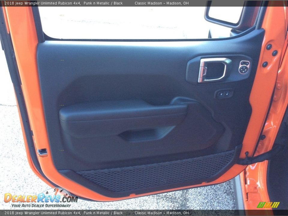 2018 Jeep Wrangler Unlimited Rubicon 4x4 Punk n Metallic / Black Photo #8