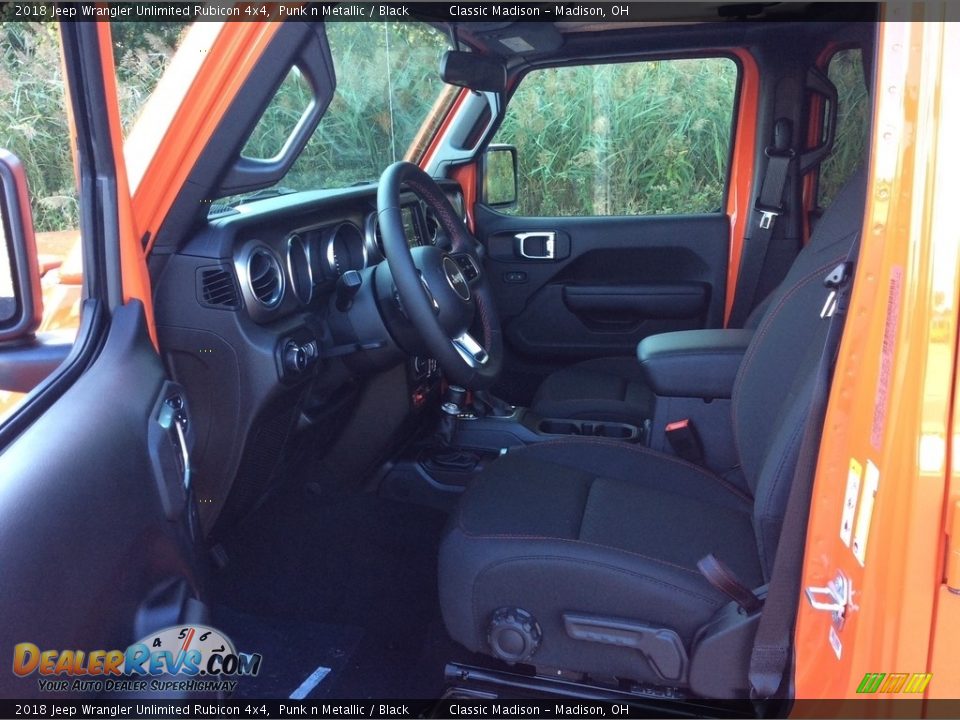 2018 Jeep Wrangler Unlimited Rubicon 4x4 Punk n Metallic / Black Photo #9