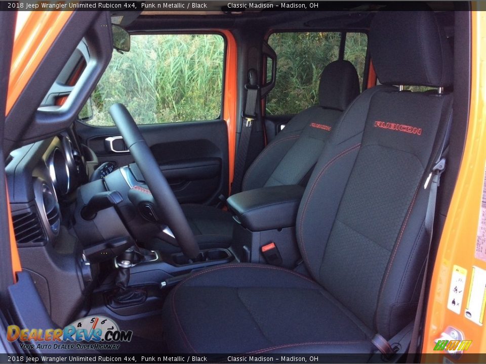 2018 Jeep Wrangler Unlimited Rubicon 4x4 Punk n Metallic / Black Photo #10