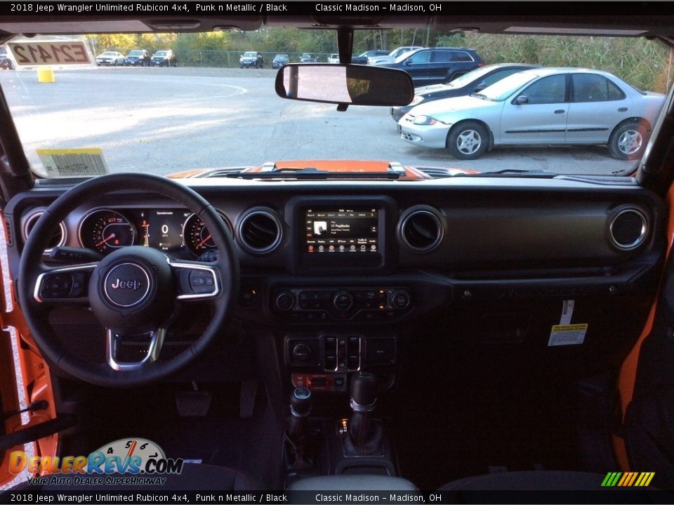 2018 Jeep Wrangler Unlimited Rubicon 4x4 Punk n Metallic / Black Photo #11