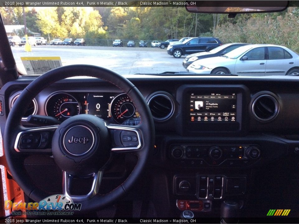 2018 Jeep Wrangler Unlimited Rubicon 4x4 Punk n Metallic / Black Photo #12