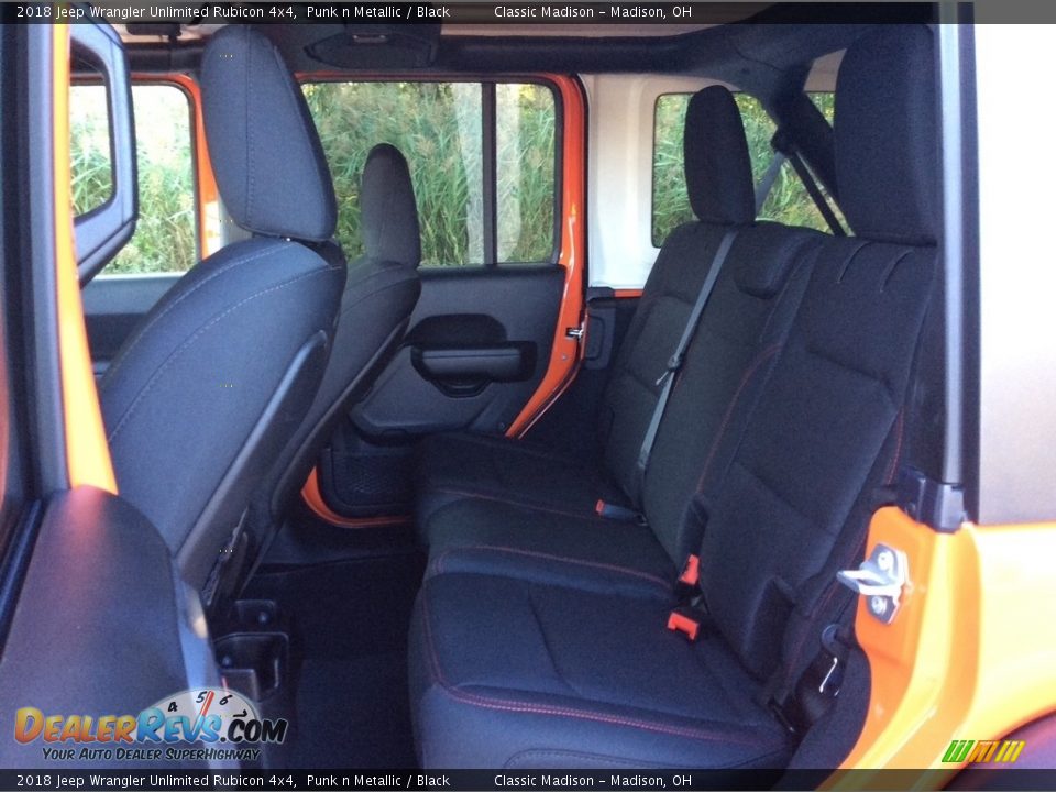 2018 Jeep Wrangler Unlimited Rubicon 4x4 Punk n Metallic / Black Photo #15