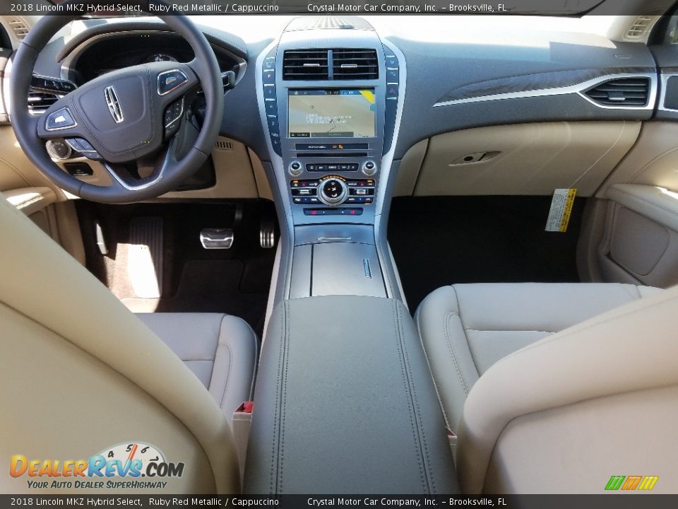 Dashboard of 2018 Lincoln MKZ Hybrid Select Photo #13