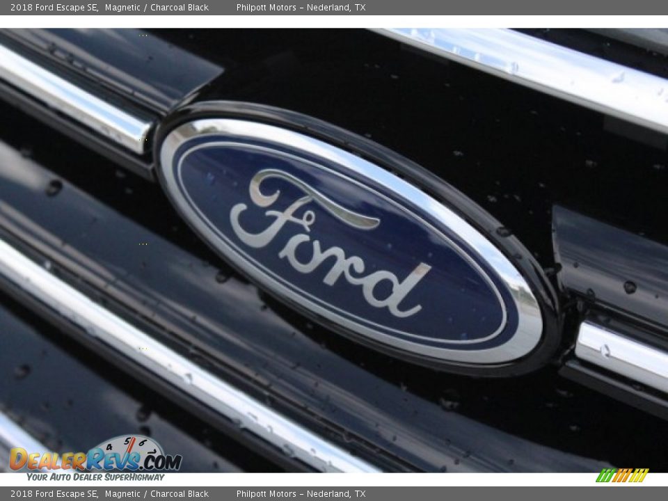 2018 Ford Escape SE Magnetic / Charcoal Black Photo #4