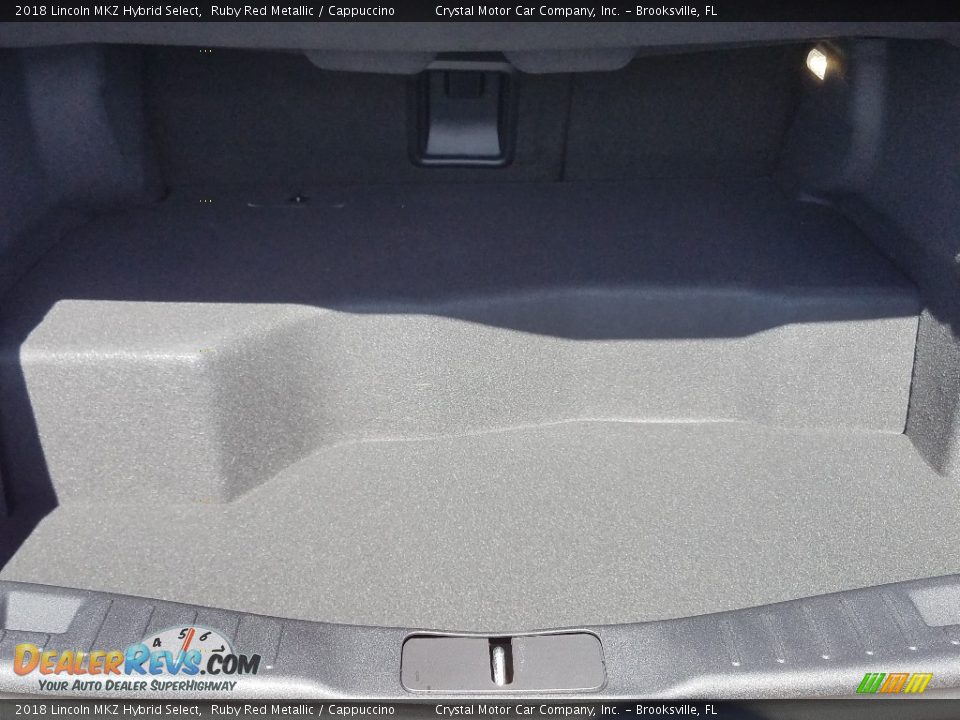 2018 Lincoln MKZ Hybrid Select Ruby Red Metallic / Cappuccino Photo #19