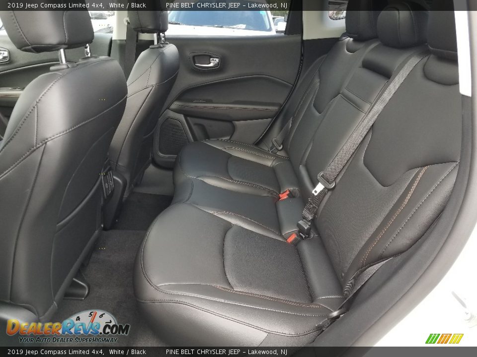 2019 Jeep Compass Limited 4x4 White / Black Photo #6