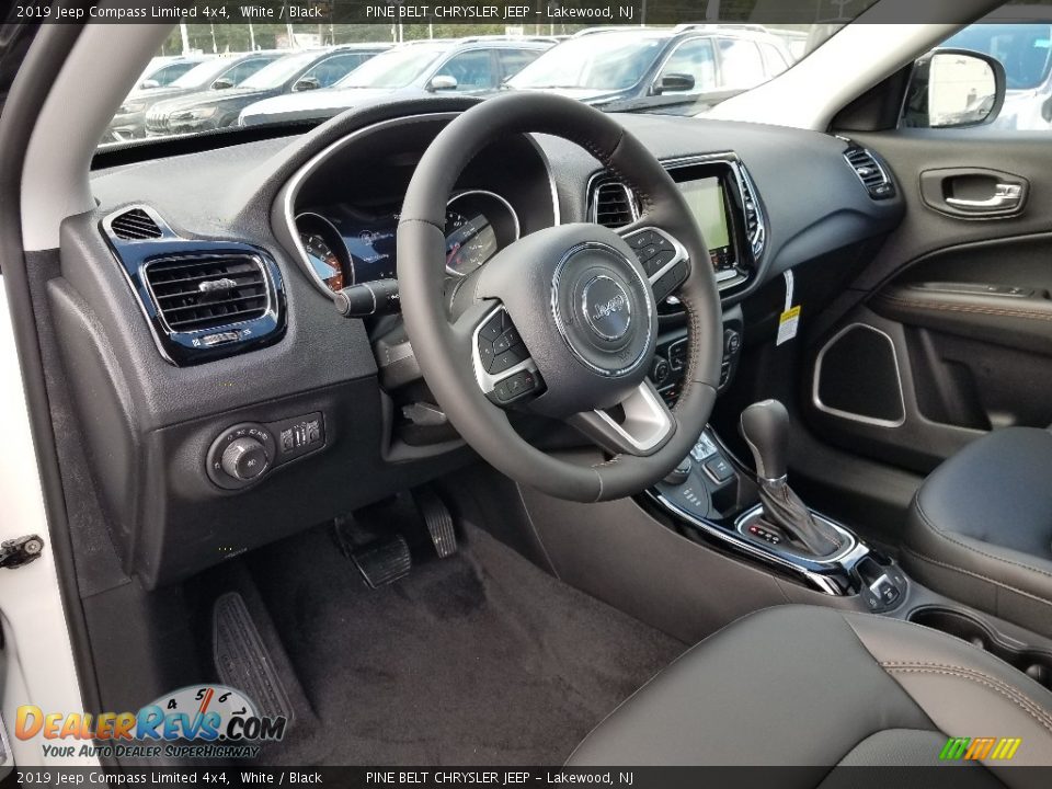 2019 Jeep Compass Limited 4x4 White / Black Photo #7