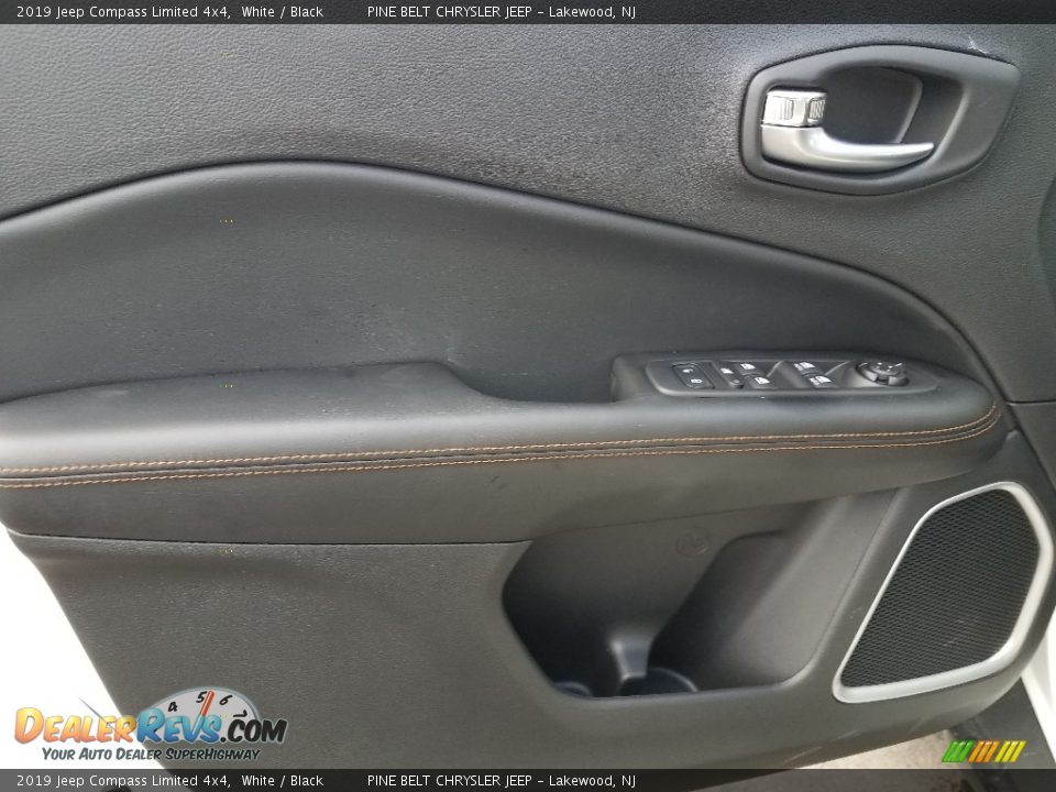 2019 Jeep Compass Limited 4x4 White / Black Photo #8