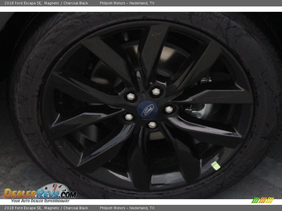 2018 Ford Escape SE Magnetic / Charcoal Black Photo #11