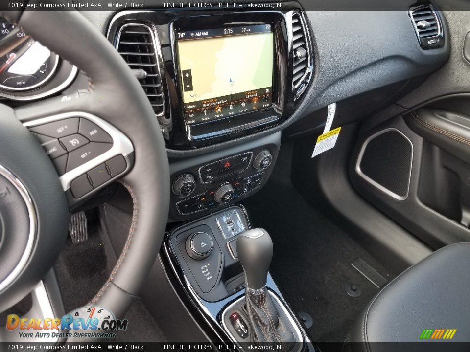 2019 Jeep Compass Limited 4x4 White / Black Photo #10