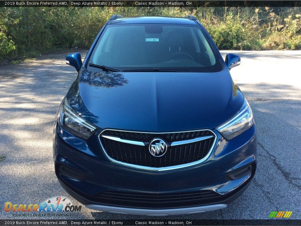 2019 Buick Encore Preferred AWD Deep Azure Metallic / Ebony Photo #2