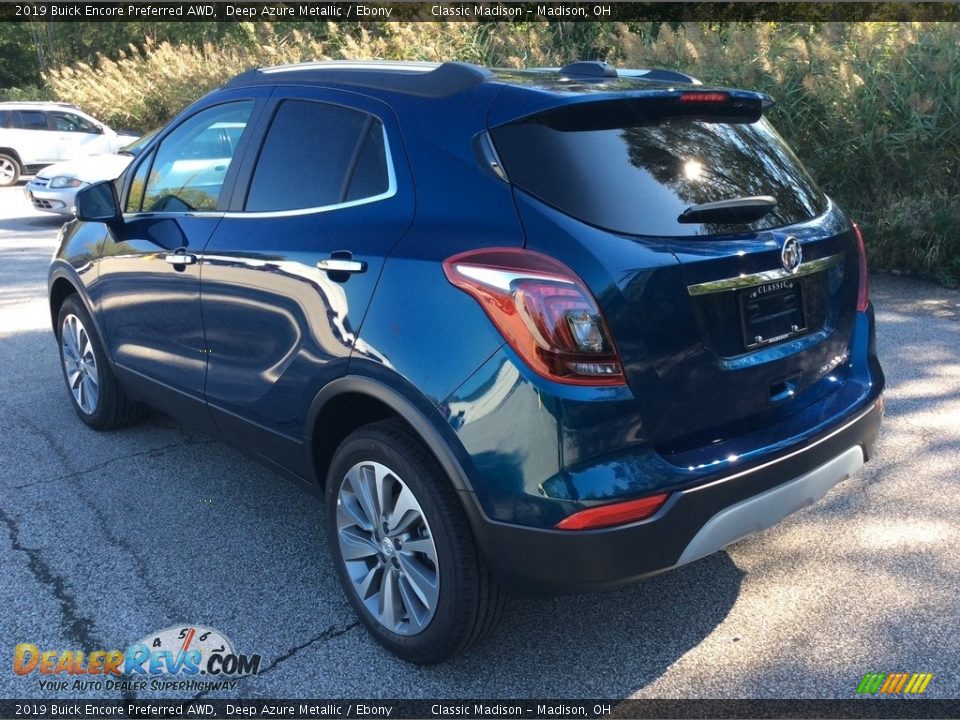 2019 Buick Encore Preferred AWD Deep Azure Metallic / Ebony Photo #4