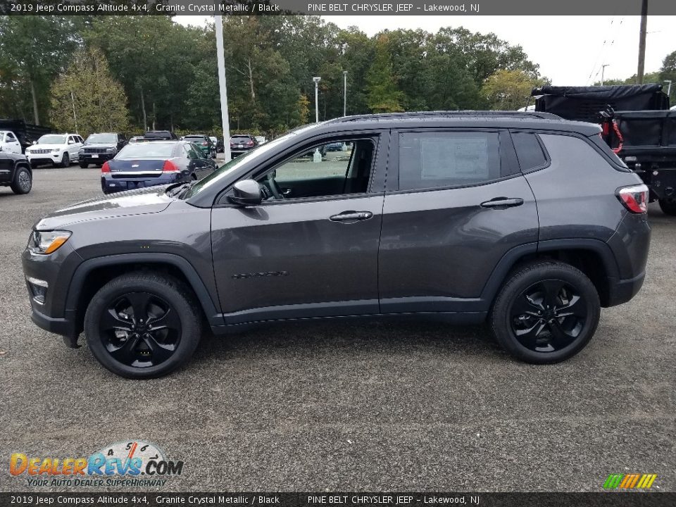 2019 Jeep Compass Altitude 4x4 Granite Crystal Metallic / Black Photo #3