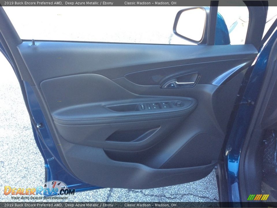 2019 Buick Encore Preferred AWD Deep Azure Metallic / Ebony Photo #8