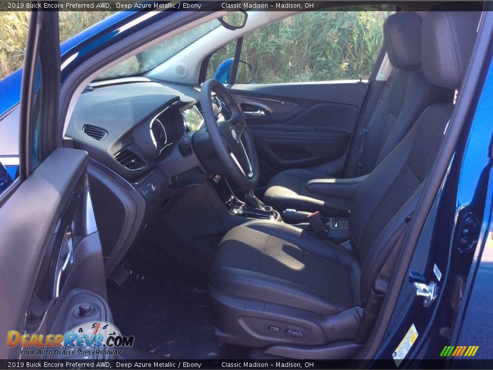 2019 Buick Encore Preferred AWD Deep Azure Metallic / Ebony Photo #9