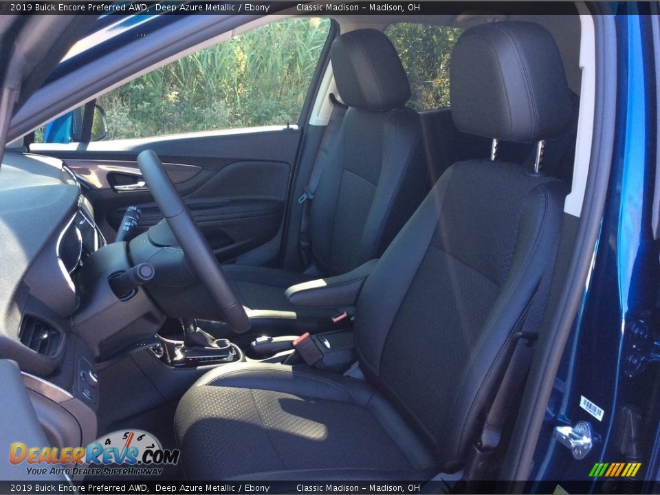 2019 Buick Encore Preferred AWD Deep Azure Metallic / Ebony Photo #10
