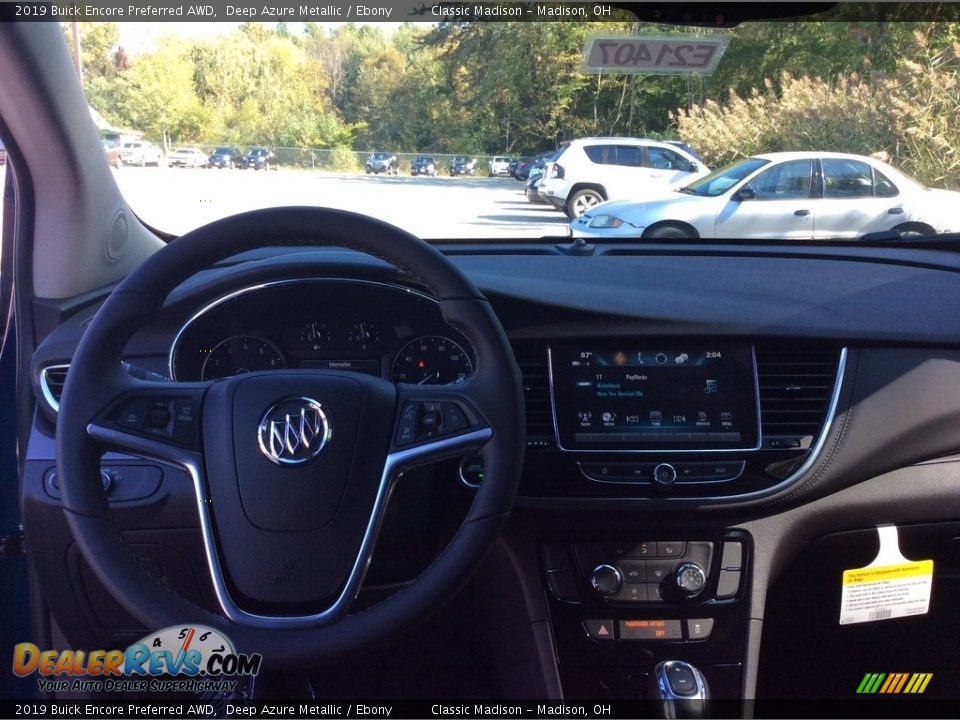 2019 Buick Encore Preferred AWD Deep Azure Metallic / Ebony Photo #12