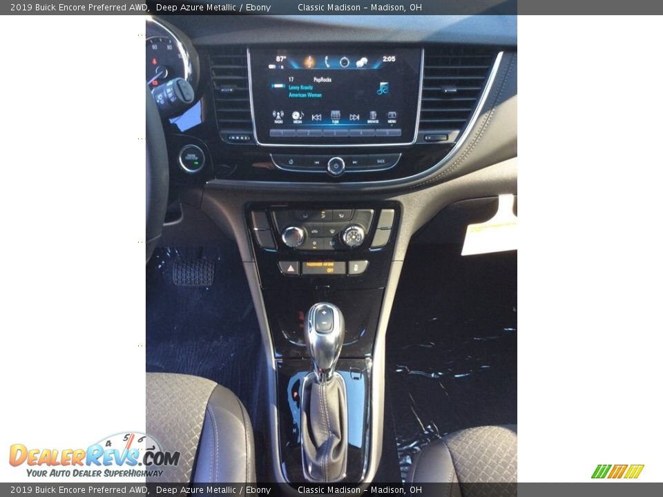 2019 Buick Encore Preferred AWD Deep Azure Metallic / Ebony Photo #13
