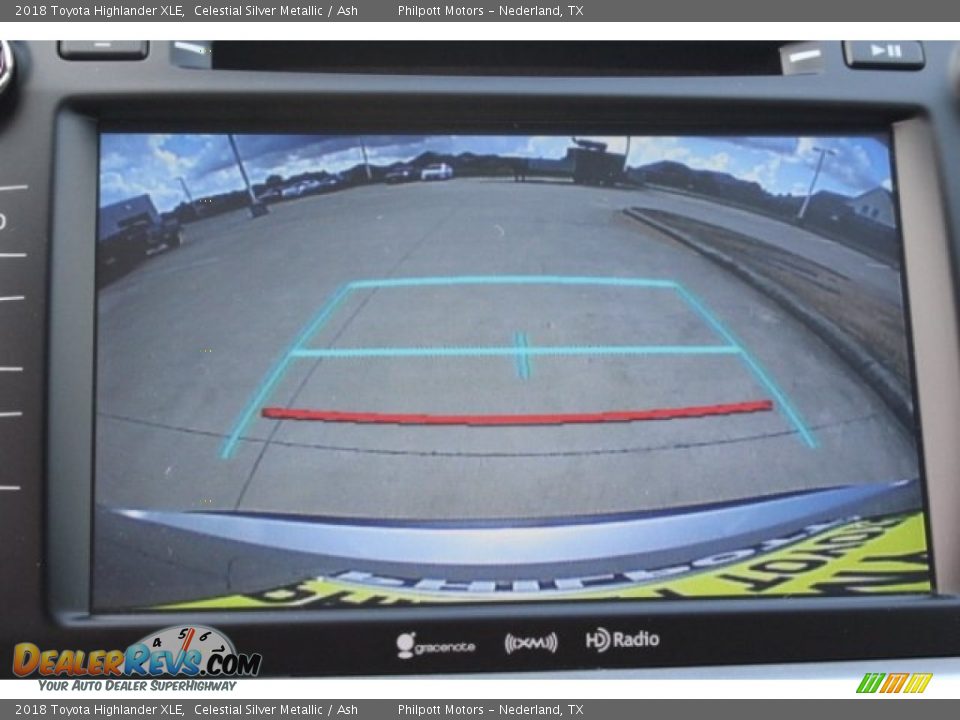 2018 Toyota Highlander XLE Celestial Silver Metallic / Ash Photo #15