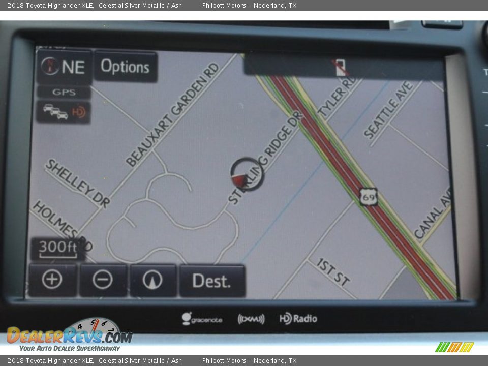 2018 Toyota Highlander XLE Celestial Silver Metallic / Ash Photo #16