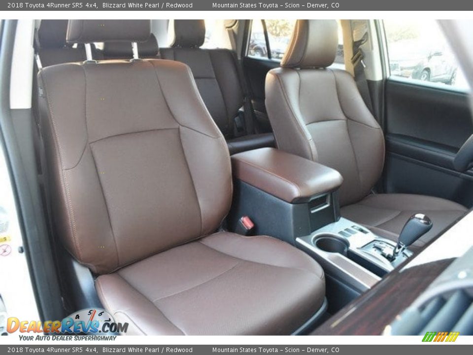 2018 Toyota 4Runner SR5 4x4 Blizzard White Pearl / Redwood Photo #13