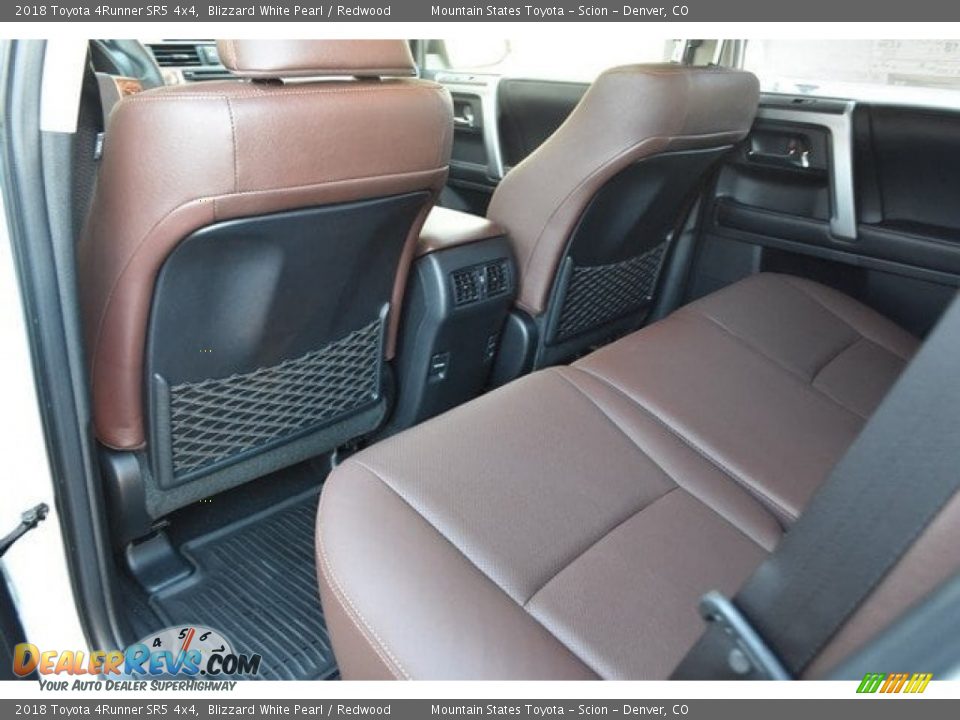 2018 Toyota 4Runner SR5 4x4 Blizzard White Pearl / Redwood Photo #14
