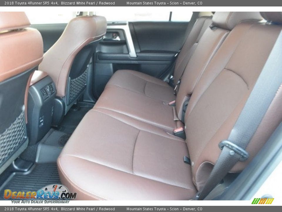 2018 Toyota 4Runner SR5 4x4 Blizzard White Pearl / Redwood Photo #15