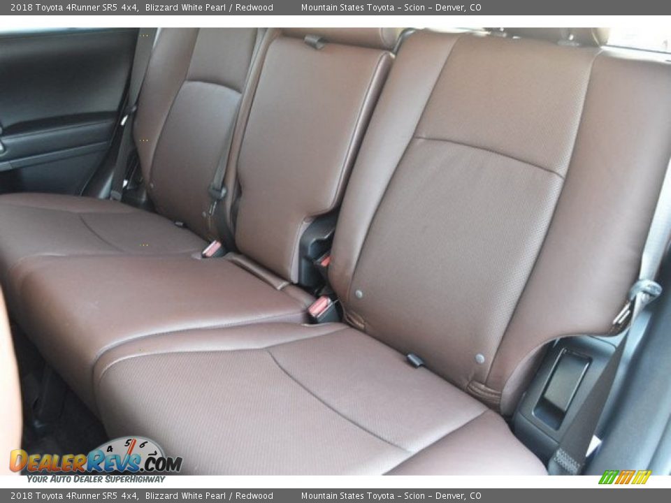 2018 Toyota 4Runner SR5 4x4 Blizzard White Pearl / Redwood Photo #16