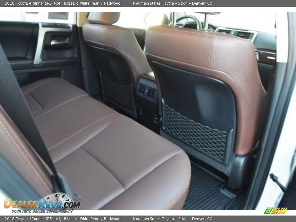 2018 Toyota 4Runner SR5 4x4 Blizzard White Pearl / Redwood Photo #17