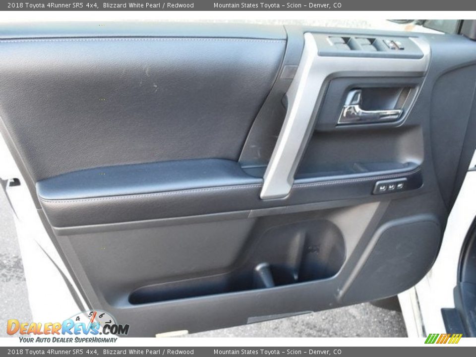 2018 Toyota 4Runner SR5 4x4 Blizzard White Pearl / Redwood Photo #20
