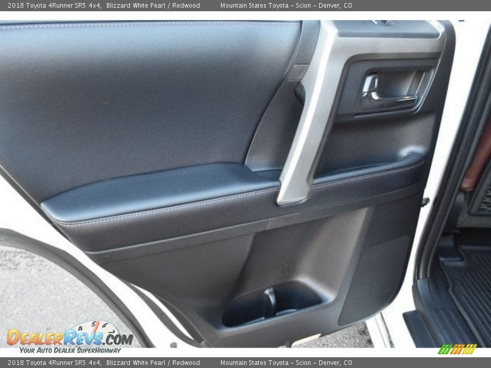 2018 Toyota 4Runner SR5 4x4 Blizzard White Pearl / Redwood Photo #21