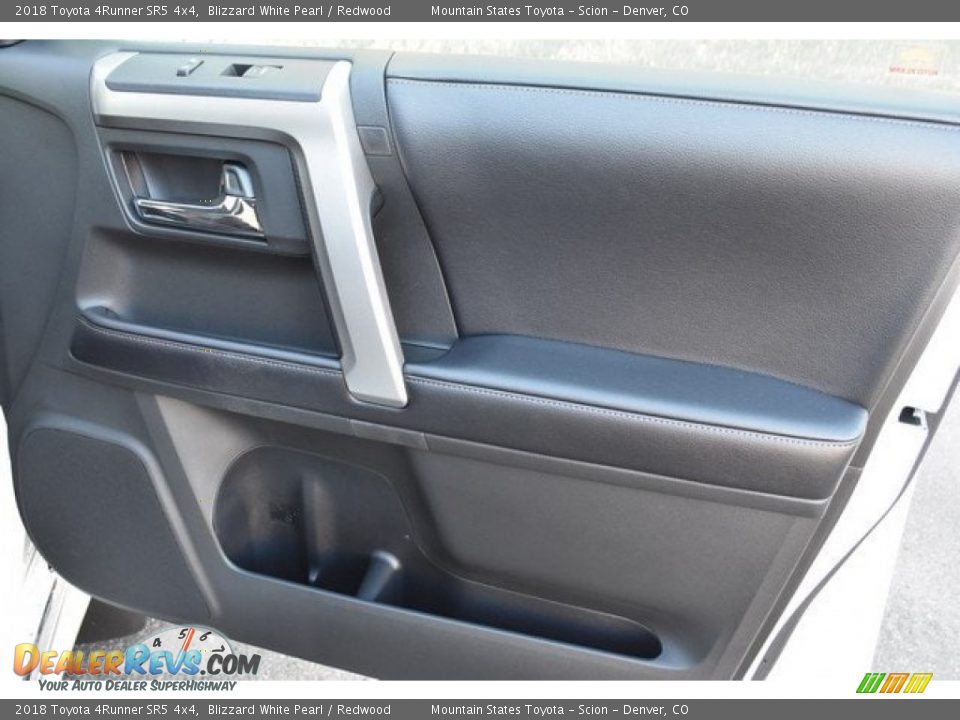2018 Toyota 4Runner SR5 4x4 Blizzard White Pearl / Redwood Photo #22