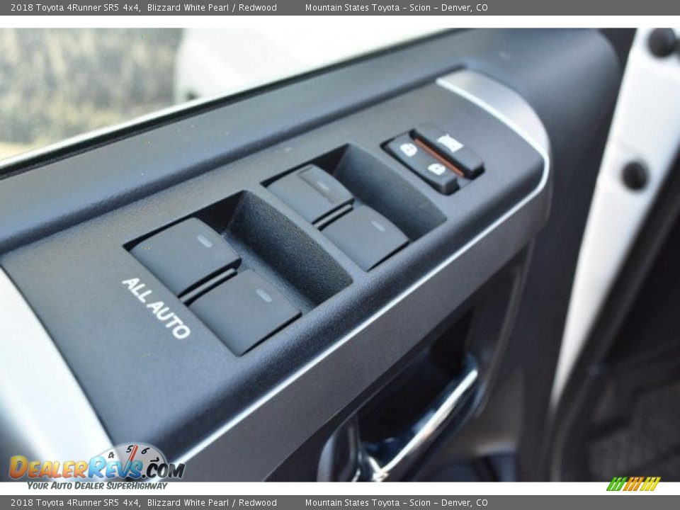 2018 Toyota 4Runner SR5 4x4 Blizzard White Pearl / Redwood Photo #24