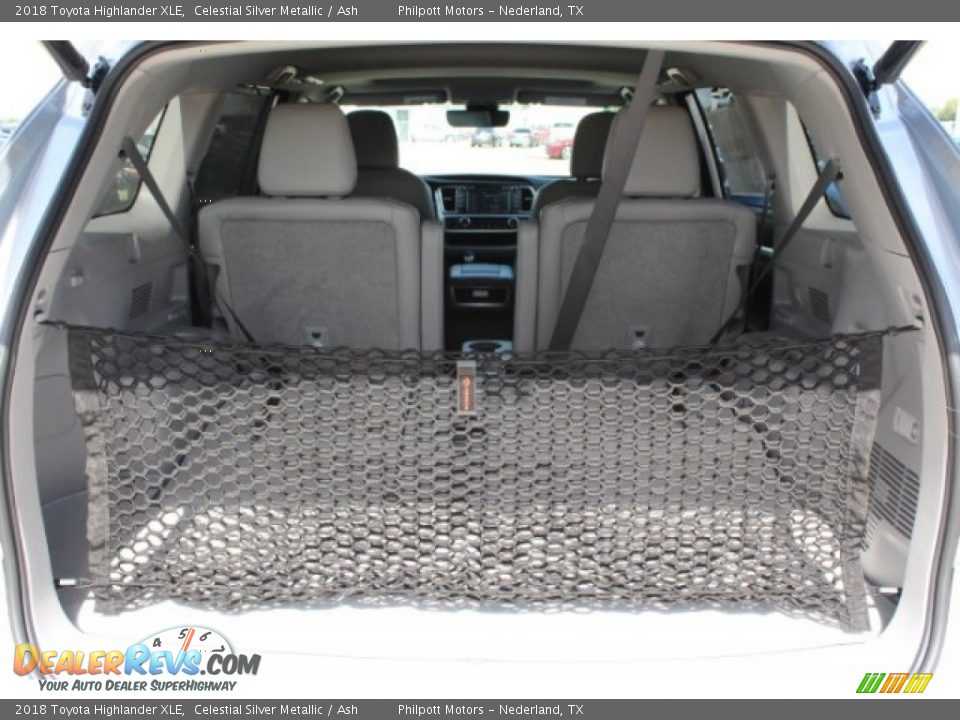 2018 Toyota Highlander XLE Celestial Silver Metallic / Ash Photo #27