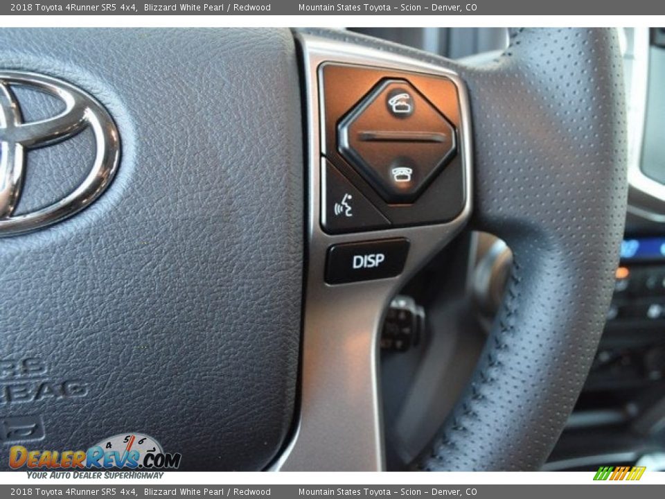 2018 Toyota 4Runner SR5 4x4 Blizzard White Pearl / Redwood Photo #28