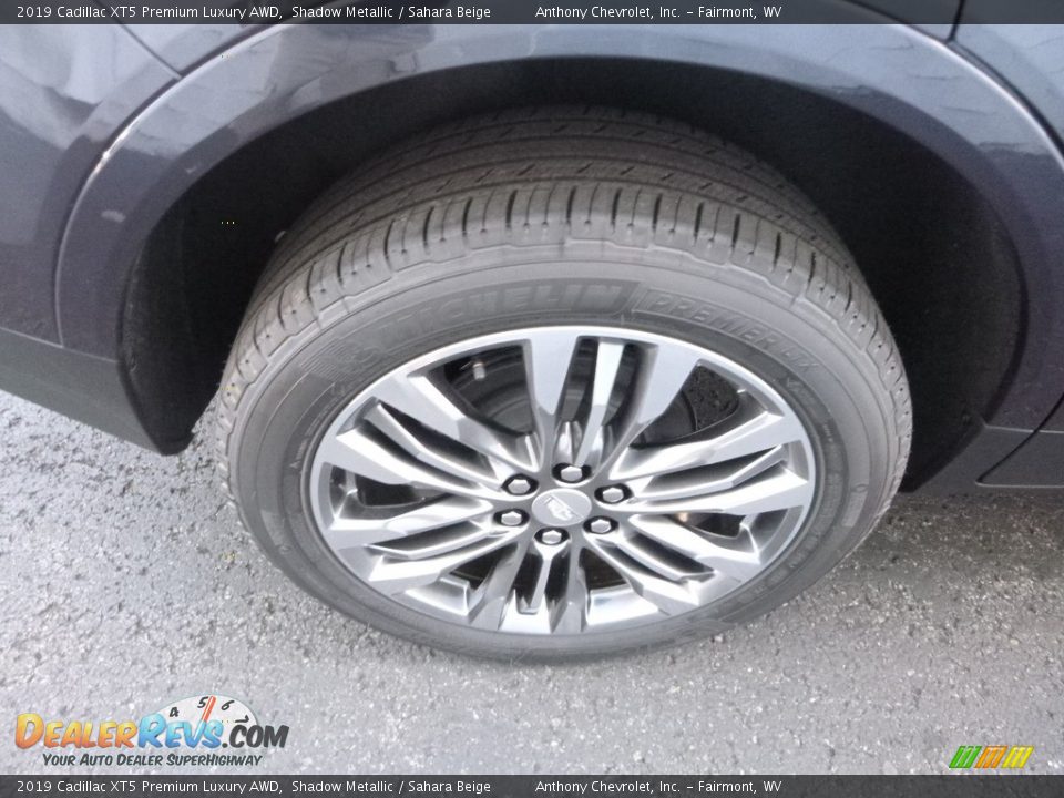 2019 Cadillac XT5 Premium Luxury AWD Shadow Metallic / Sahara Beige Photo #8