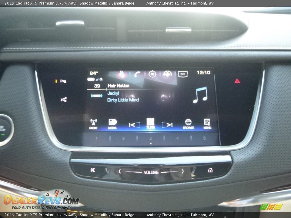 2019 Cadillac XT5 Premium Luxury AWD Shadow Metallic / Sahara Beige Photo #16