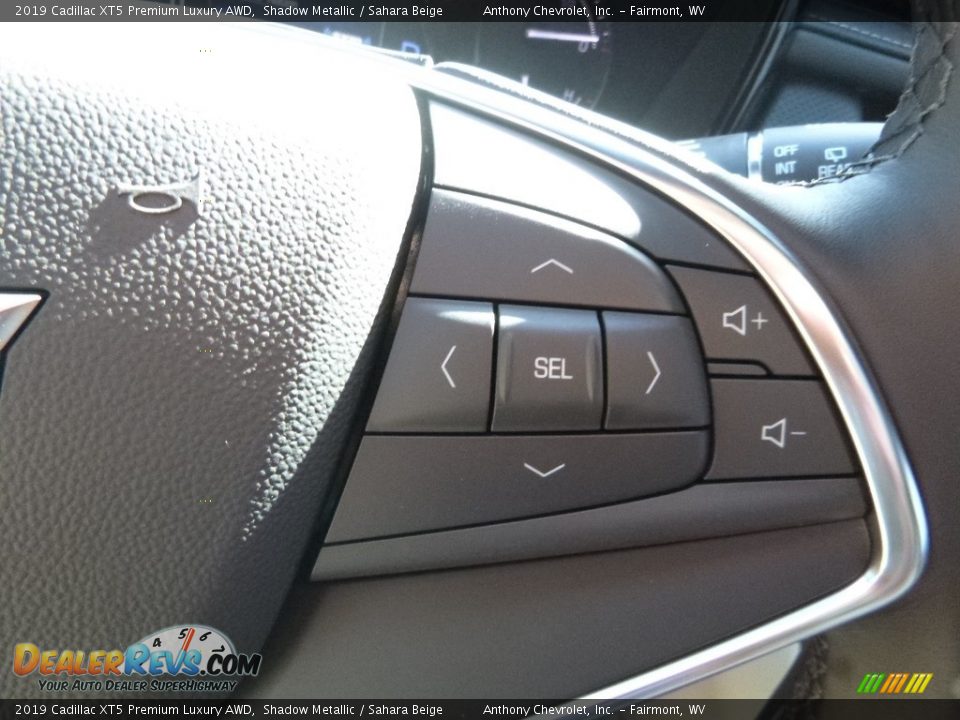 2019 Cadillac XT5 Premium Luxury AWD Shadow Metallic / Sahara Beige Photo #19