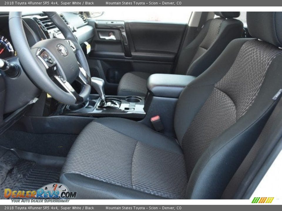 2018 Toyota 4Runner SR5 4x4 Super White / Black Photo #6
