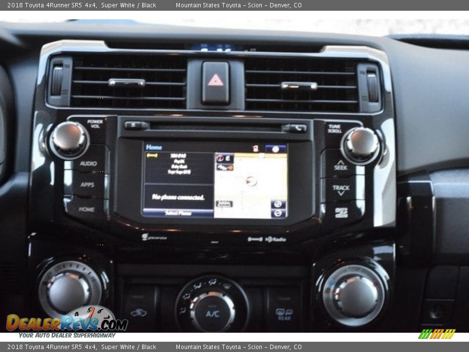 2018 Toyota 4Runner SR5 4x4 Super White / Black Photo #10