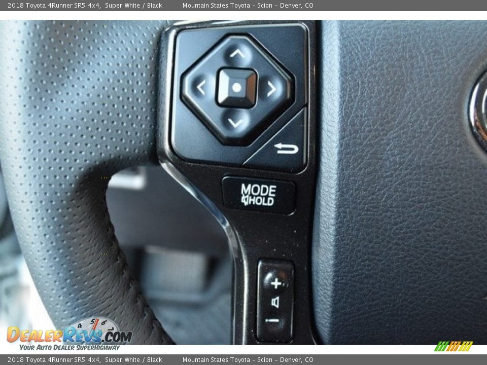 2018 Toyota 4Runner SR5 4x4 Super White / Black Photo #26