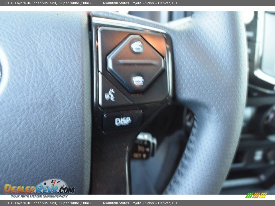 2018 Toyota 4Runner SR5 4x4 Super White / Black Photo #27