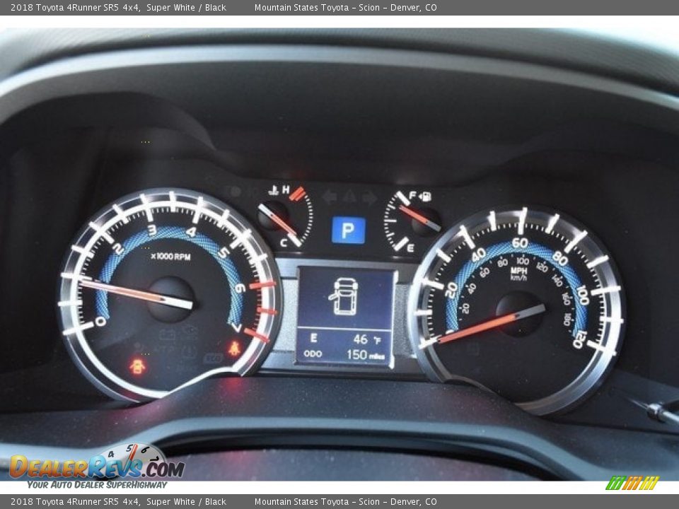 2018 Toyota 4Runner SR5 4x4 Super White / Black Photo #28