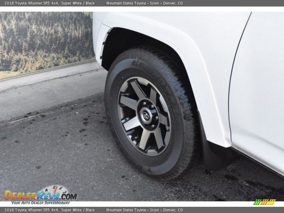 2018 Toyota 4Runner SR5 4x4 Super White / Black Photo #32