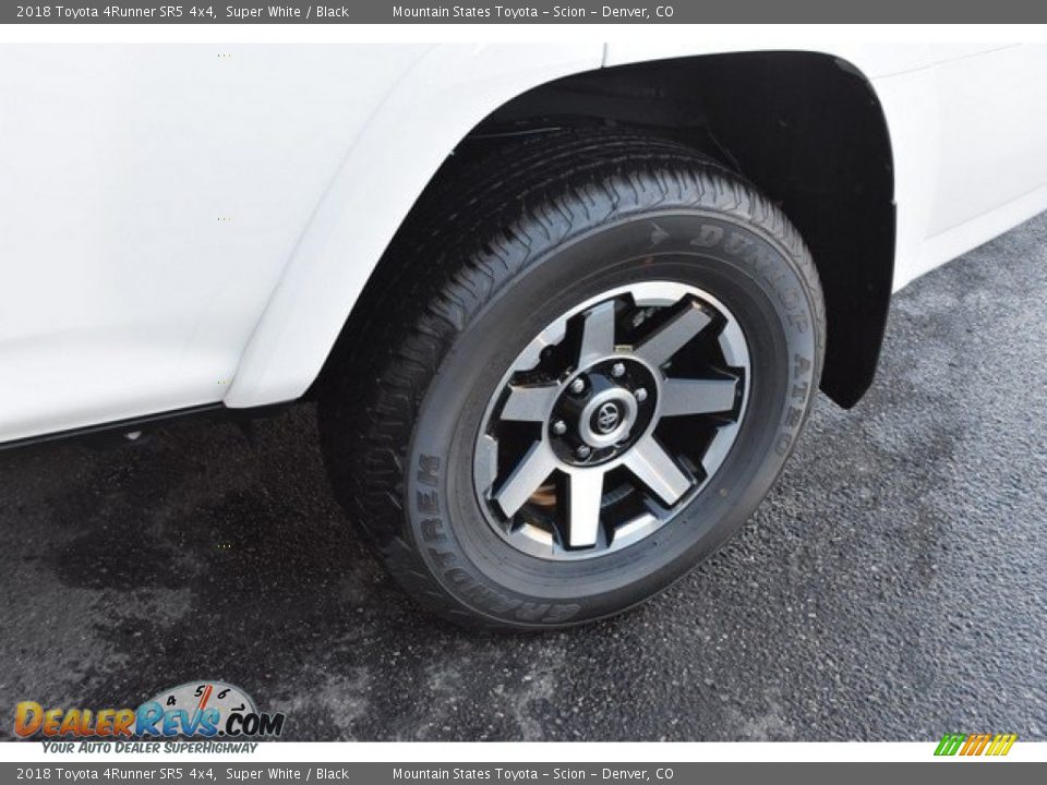 2018 Toyota 4Runner SR5 4x4 Super White / Black Photo #33