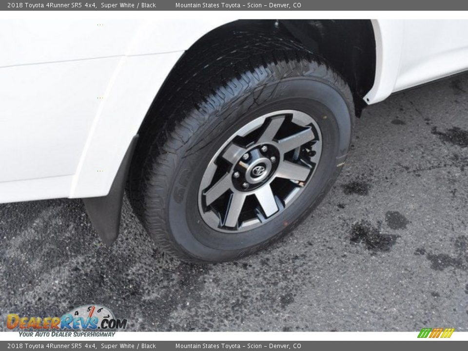 2018 Toyota 4Runner SR5 4x4 Super White / Black Photo #34