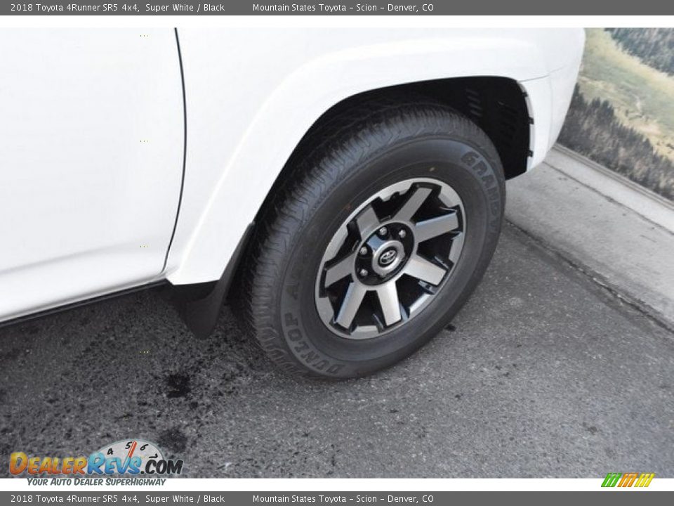 2018 Toyota 4Runner SR5 4x4 Super White / Black Photo #35